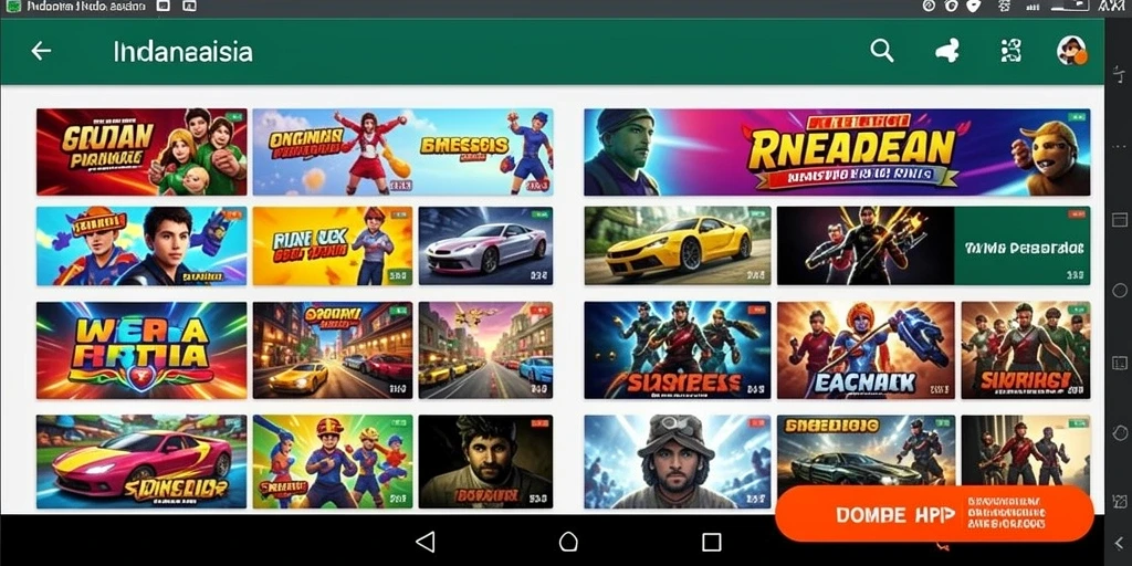 Screenshot menampilkan karakter utama dalam aksi pahlawan.